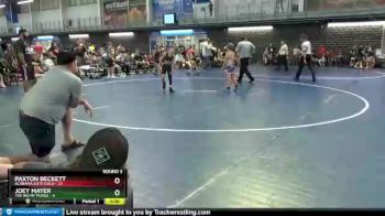 70 lbs Round 3 (8 Team) - Paxton Beckett, Alabama Elite Gold vs Joey Mayer, The Big MF Purge