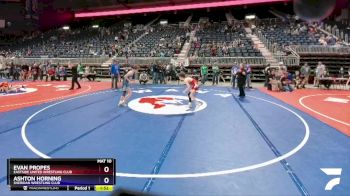 102 lbs Cons. Semi - Evan Propes, Eastside United Wrestling Club vs Ashton Horning, Sheridan Wrestling Club