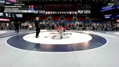 150 lbs Cons. Rd Of 32 - Miles Vander Velde, IA vs Joshua Lassiter, IL
