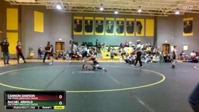 80/85 Round 3 - Cannon Dawson, The Storm Wrestling Center vs Rachel Arnold, The Storm Wrestling Center