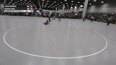 53 lbs Champ. Rd Of 32 - Mason Karr, Roundtree Wrestling Academy vs Louie Bringus, Greater Heights Wrestling