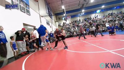 60 lbs Round Of 16 - Ezra Nealy, Berryhill Wrestling Club vs Paxton Hattaway, Tiger Trained Wrestling