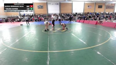 107 lbs Round Of 16 - Alexia Henriquez Silva, North Andover vs Selena Batres, Jonathan Law