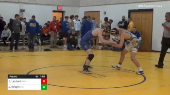 152 lbs Prelims - Garret Lenhart, Derry vs Jacob Wright, Riverbend-VA