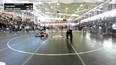 132 lbs Round Of 16 - Alex Rhein, Newton South vs Michael Leskoski, Taunton