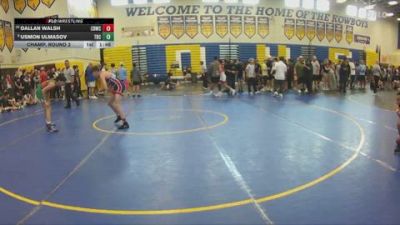 106 lbs Champ. Round 2 - Dallan Walsh, Camden Outsiders vs Usmon Ulmasov, Caveman