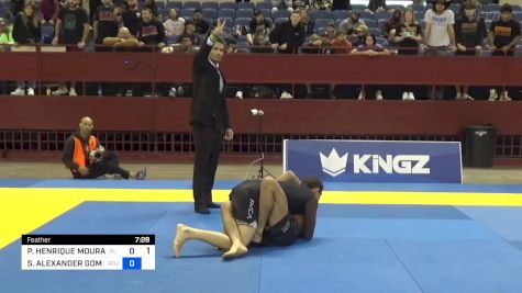 PEDRO HENRIQUE MOURA AVILA vs STEVEN ALEXANDER GOMEZ 2024 Pan IBJJF Jiu-Jitsu No-Gi Championship