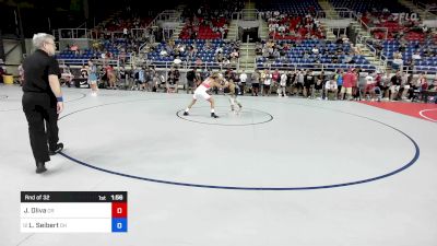 120 lbs Rnd Of 32 - Jeremiah Oliva, OR vs Liston Seibert, OH