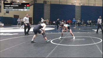 133 lbs Semifinal - Sammy Spaulding, Camden Catholic vs Will Detar, Trinity