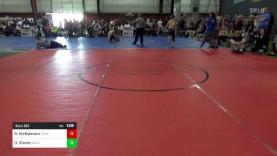 135 lbs Consi Of 16 #2 - Reilly McNamara, RedNose vs Daniel Slover, Beast Coast