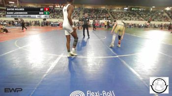 128 lbs Consi Of 8 #2 - Zayde Holmes, Hobart Bearcats vs Dane Lashbrook, Norman North