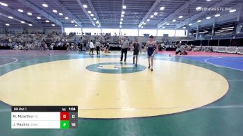 126 lbs Rr Rnd 1 - Maddox Mcarthur, Young Guns White vs Jonah Paulino, Doughboy