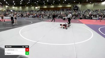 74 lbs Rr Rnd 3 - Julian Lawrence, Redwave WC vs Princeton Nunn, Elk Grove Wr Acd