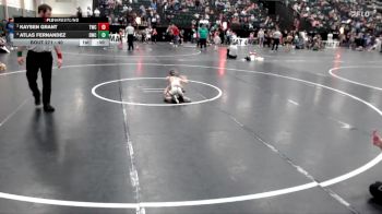 40 lbs 2nd Place Match - Atlas Fernandez, Derby Wrestling Club vs Kaysen Grant, Torrington Wrestling Club