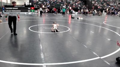 40 lbs 2nd Place Match - Atlas Fernandez, Derby Wrestling Club vs Kaysen Grant, Torrington Wrestling Club