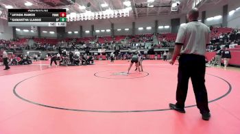 140 lbs Semifinal - Samantha Llanas, Grand Prairie vs Jayada Ramos, El Paso Franklin