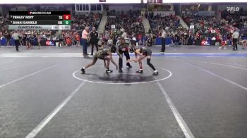 75 lbs Quarterfinal - Sanai Daniels, RSA Red Storm vs Tenley Rott, Tiger
