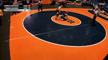 125 lbs Cons. Round 2 - Karina Lojowski, Lincolnshire (Stevenson) vs Isabella Motteler, Peoria (Richwoods)