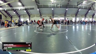 174 lbs Champ. Round 1 - Adam Myers, Ohio Northern Univerity vs Jack Smith, Albion