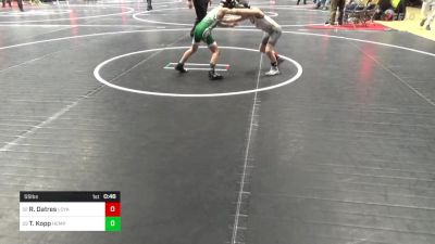 55 lbs Round Of 64 - Rhett Datres, Loyalsock vs Tate Kopp, Hempfield