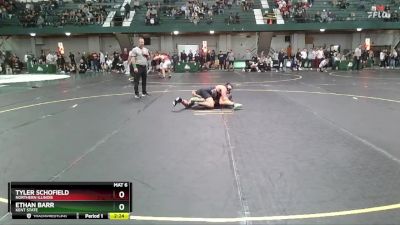 165 lbs Cons. Round 5 - Ethan Barr, Kent State vs Tyler Schofield, Northern Illinois