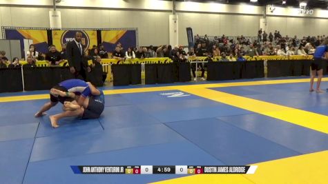 Dustin James Aldridge vs John Anthony Venturini JR 2024 World IBJJF Jiu-Jitsu No-Gi Championship