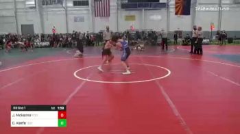 90 lbs Rr Rnd 1 - Griffin Gerber, Oakdale vs Rowdy Williams, Salem Elite