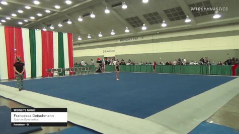 Francesca Getschmann - Women's Group, Spartan Gymnastics - 2021 Christmas on the Chesapeake