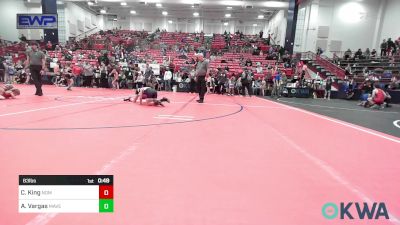 83 lbs Semifinal - Chance King, Team Nomad vs Aiden Vargas, Maverick Elite Wrestling