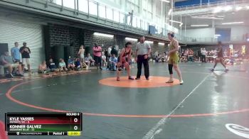 138 lbs Round 6 (10 Team) - Kyle Yasses, Patriots WC vs Konner Galvez, Assassins Blue