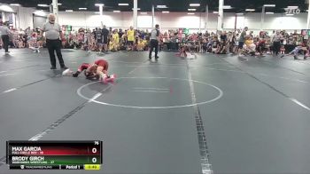 76 lbs Round 1 (6 Team) - Brody Girch, Warhawks Wrestling vs Max Garcia, Full Circle Red