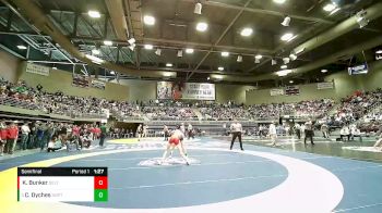 Semifinal - Cody Dyches, North Sanpete vs Kage Bunker, Delta