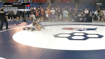 120 lbs Champ. Rd Of 128 - Kael Davis, PA vs Walter Hagedorn, IN