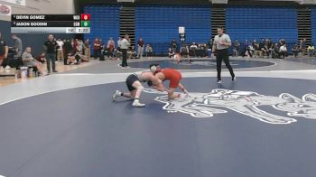 125 lbs Semifinal - Jason Goodin, Colorado School Of Mines vs Devin Gomez, Western Colorado