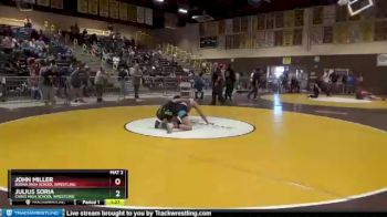 160 lbs 1st Place Match - John Miller, Buena High School Wrestling vs Julius Soria, Chino High School Wrestling