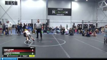 48 lbs Placement (4 Team) - Lorenzo Barbieri, River WC vs Sam Levine, Warhawks