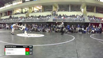 160 lbs Round 5 (8 Team) - Ethan Kowalek, Kearney vs Isaac Sinks, Manhattan