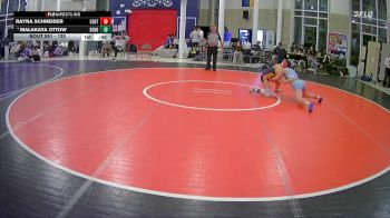 125 lbs Cons. Round 2 - Malakaya Ottow, Bend vs Rayna Schneider, Centennial