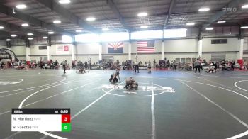 65 lbs Rr Rnd 2 - Noah Martinez, Nvrtc vs Remington Fuentes, Crismon HS