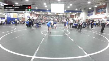 175 lbs Champ. Round 2 - Leon Bleess, Junipero Serra vs Brayden Carson, Fountain Valley