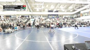 98 lbs Quarterfinal - Monte Paredes, Westlake vs Bowdee McPherson, Juab