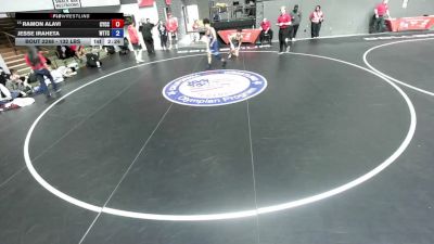132 lbs Champ. Rd Of 32 - Ramon Alavi, Community Youth Center - Concord Campus Wrestling vs Jesse Iraheta, World Team Training Center