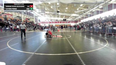 106 lbs Round Of 16 - Edrian Oliva Bojoquez, New Bedford vs Jayden Perez, Shawsheen