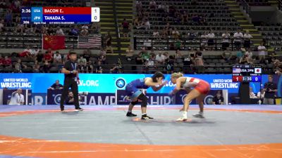 57 kg 1/8 Final - Emma Bacon, United States vs Sayuki Tanada, Japan