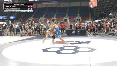 138 lbs Champ. Rd Of 64 - Cannon Terry, Kansas vs Uriah Anderson, Utah