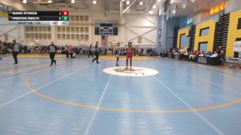 126 lbs Cons. Round 3 - Makhi Sturgis, Laurel H S vs Preston Smilyk, Dover