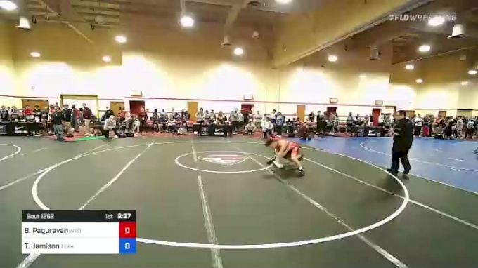 65 kg Round Of 32 - Branden Pagurayan, Wyoming Wrestling Reg Training ...