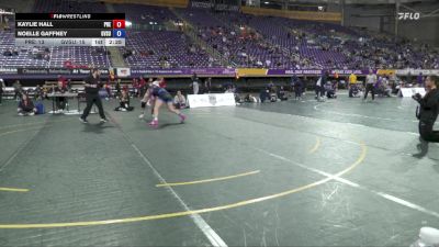 160 lbs Quarters & 1st Wb (16 Team) - Noelle Gaffney, Grand Valley State vs Kaylie Hall, Presbyterian