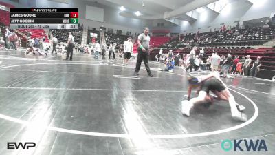75 lbs Semifinal - James Gourd, Raw Wrestling Club vs Jett Goodin, Morrison Takedown Club