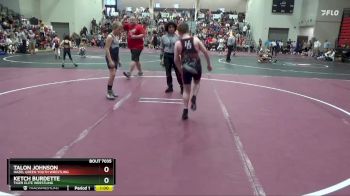 95 lbs Cons. Round 1 - Ketch Burdette, Tiger Elite Wrestling vs Talon Johnson, Hazel Green Youth Wrestling